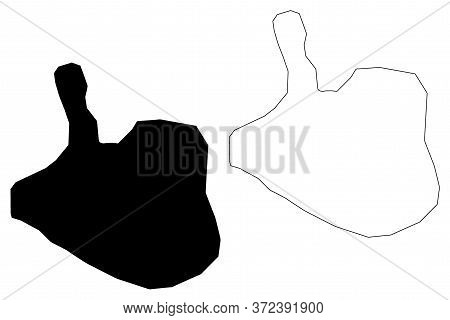 Mecca City (kingdom Of Saudi Arabia, Mecca Or Makkah Al-mukarrammah Region) Map Vector Illustration,