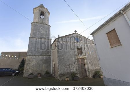 Street Photo In Sedini, Sardinia