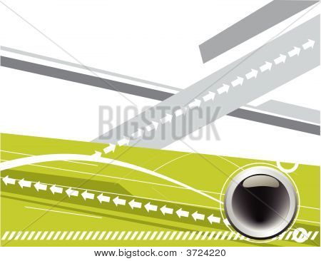 Abstrait vague ligne Arrows