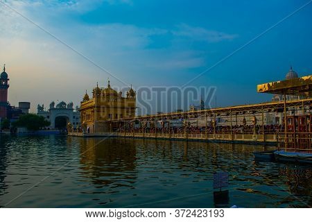 Beautiful View Of Gurudwara Tarn Taran Sahib, Amritsar, Punjab