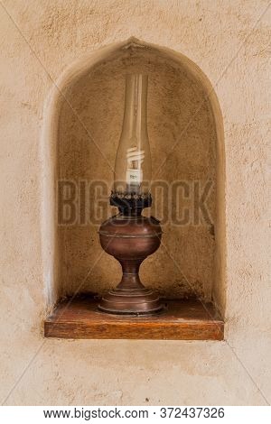 Lamp In Shaikh Isa Bin Ali Al Khalifa House In Muharraq, Bahrain