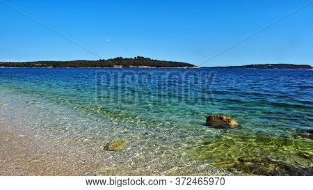 Stones In The Beatiful And Cleanest Sea