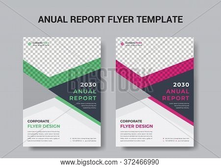 Corporate Business Conference Flyer Brochure Template Design, Abstract Business Flyer, Vector Templa