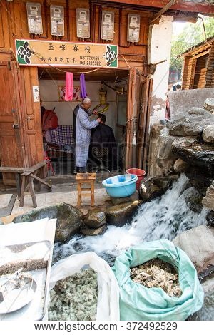 February 2019. Shaxi. Daily Life Scenes. Halfway Between Dali And Lijiang, Between The Fields And Mo