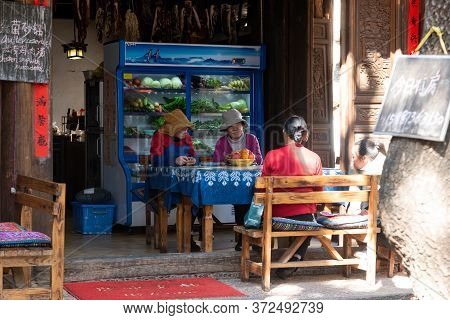 February 2019. Shaxi. Daily Life Scenes. Halfway Between Dali And Lijiang, Between The Fields And Mo