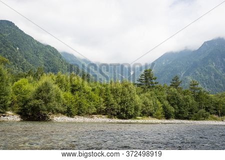 Kamikochi , A Popular Resort In The Northern Japan Alps Of Nagano Prefecture