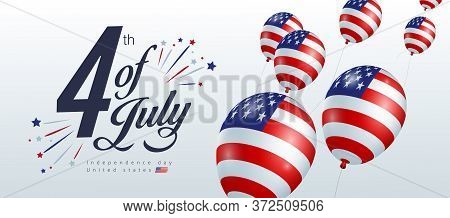 Independence Day Usa Banner Template .4th Of July Celebration Poster Template.fourth Of July.
