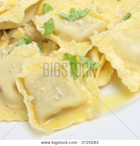 Repas de pâtes Ravioli italien