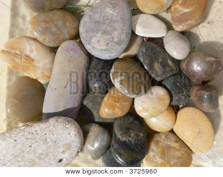 Kamyki na plaży