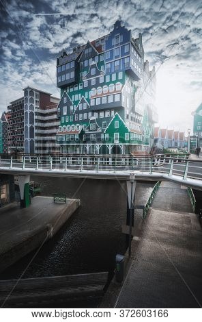Russische Buurt - Russian Neighbourhood In Zaandam City. Netherlands (holland)