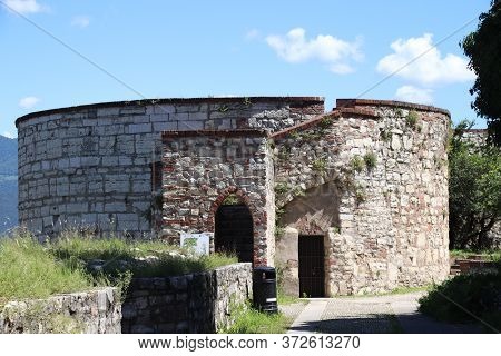 ancient castle in Brescia, a city in northern Italy