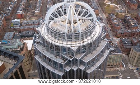 Tower At The Prudential Center Boston - Boston. Usa - April 5, 2017
