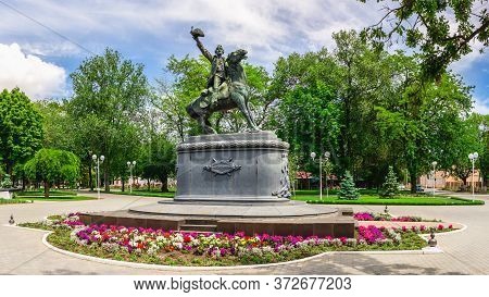 Monument To Alexander Suvorov In Izmail, Ukraine