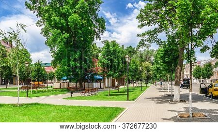Suvorov Avenue In Izmail, Ukraine