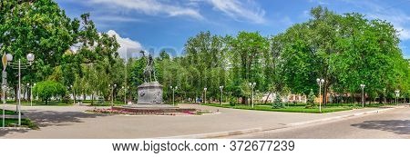 Monument To Alexander Suvorov In Izmail, Ukraine