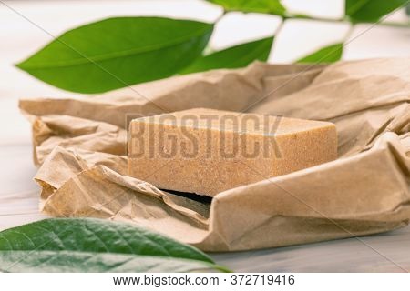 Organic Natural Handmade Bay Laurel Oil Soaps From Aleppo. Daphne Soap Body Care And Cosmetic Concep