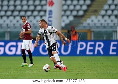Torino. Italy. 19th June 2020. Italian Serie A . Torino Fc Vs Parma Calcio. Dejan Kulusevski  Of Par