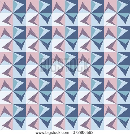 Abstract Geometric Seamless Texture, Pattern. Vector Graphics. Stock Illustration.