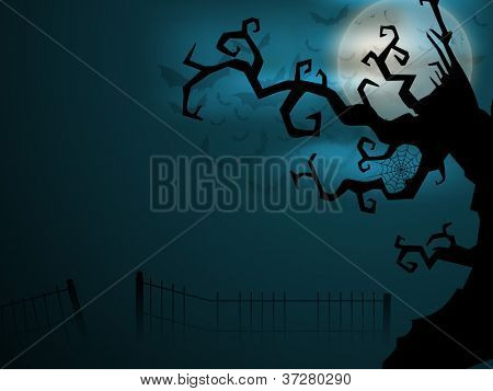 Halloweenské noci. EPS 10.