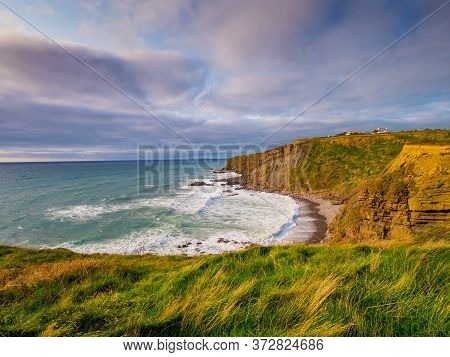 Beautiful Cliffs And Coastline Of Crackington Haven Cornwall