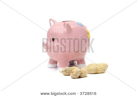 Ahorro de cacahuetes