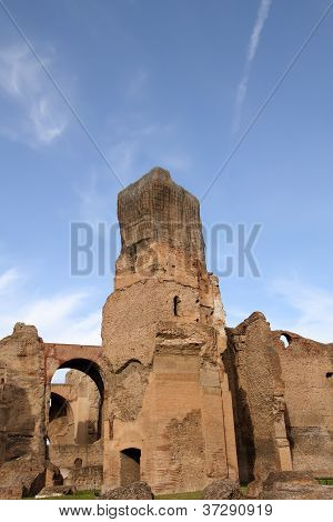 Terme di Caracalla (Baths of Caracalla) in Rome, Italy