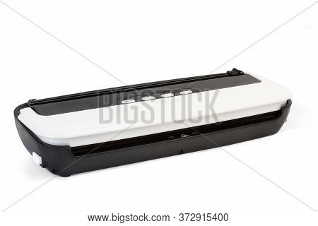 Vacuum Packing Machine On A White Background