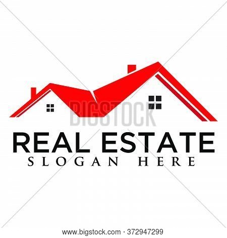 Real Estate Logo Design Simple Icon Template