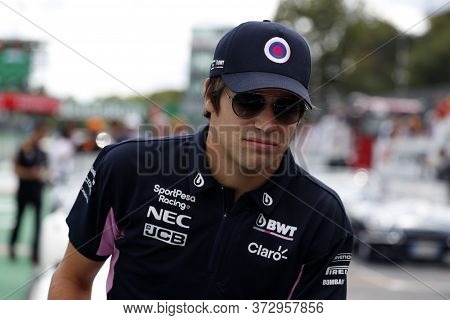 Monza, Italy.  8th September 2019. Formula 1 Grand Prix Of Italy. Lance Stroll Of Sportpesa Racing P