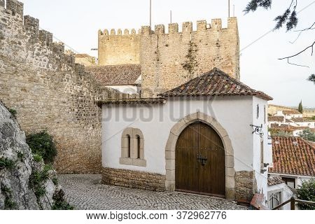 Charming Architecture In Obidos, Leiria District, Portugal