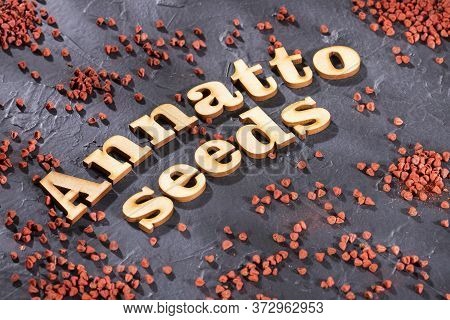 Bixa Orellana - Organic Annatto Seeds. Healthy Food