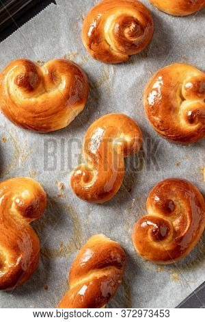 Jidasky - Czech Sweet Easter Pastry Made Of Yeast Dough