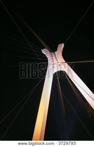 Modern Suspension Bridge