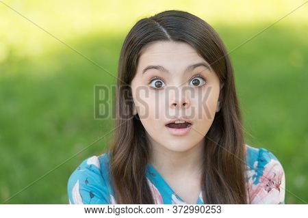 Wow Is In Results. Surprised Look Of Little Child. Childcare And Pediatric Health Care. Skin Care Pr