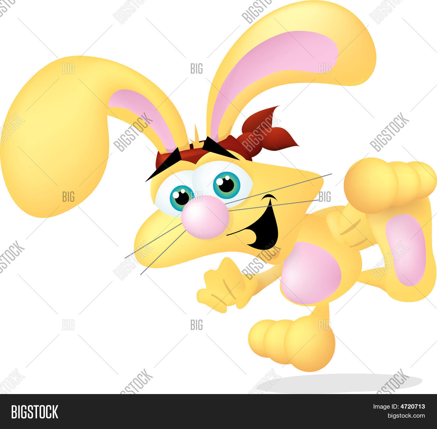 Karate Rabbit Vector & Photo (Free Trial) | Bigstock
