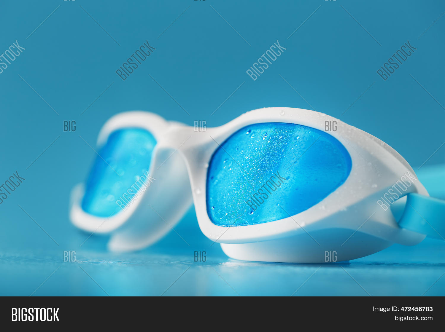 White Swimming Goggles Image & Photo (Free Trial) Bigstock