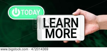 Conceptual Display Learn More. Word For Deepen Knowledge Of The Thing You Want To Do Or New Skill