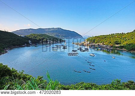 A View Of Old Fishing Village In Po Toi O Chuen