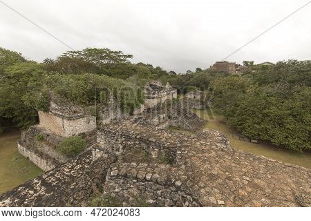 View Of The Ruins At Ek Balam