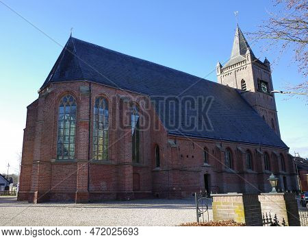 The Church In The Village Beekbergen, The Netherlands , In Its Current Form Was Created In The 15th 