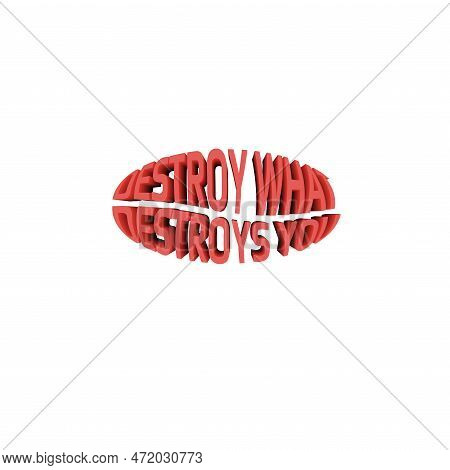 Vector Of Hand Drawn Lettering Phrase And Illustrations. Modern Brush Calligraphy For Blogs And Soci