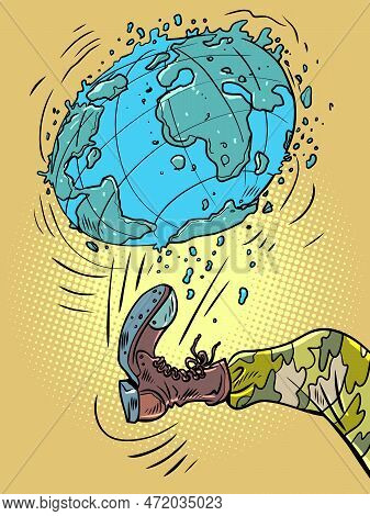 A Threat To The Entire World. The Militarization Of Countries And The Deterioration Of The Ecologica