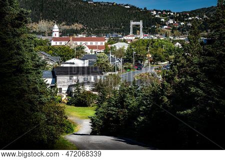 Landmarks And Tourist Attractions Standing Tall In The Town Of Placentia Newfoundland With A Histori