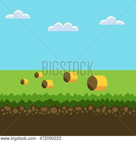 Pixel Art Nature Elements
