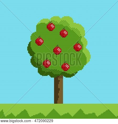 Pixel Art Nature Elements