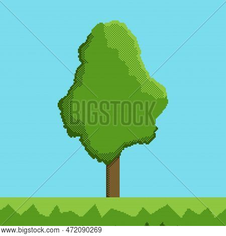 Pixel Art Nature Elements