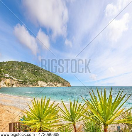 Astonishing View On Vignanotica Beach On The Coast Of Gargano National Park. The Most Beautiful Coas