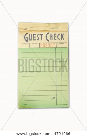 Guest Check Pad