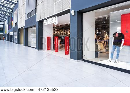 Samara, Russia - March 2, 2023: Chain Sinsay Store At The Mall