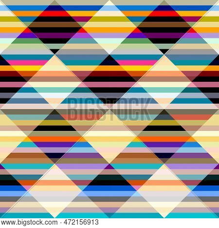 Abstract Background Squared Pattern.. Seamless Vector Image